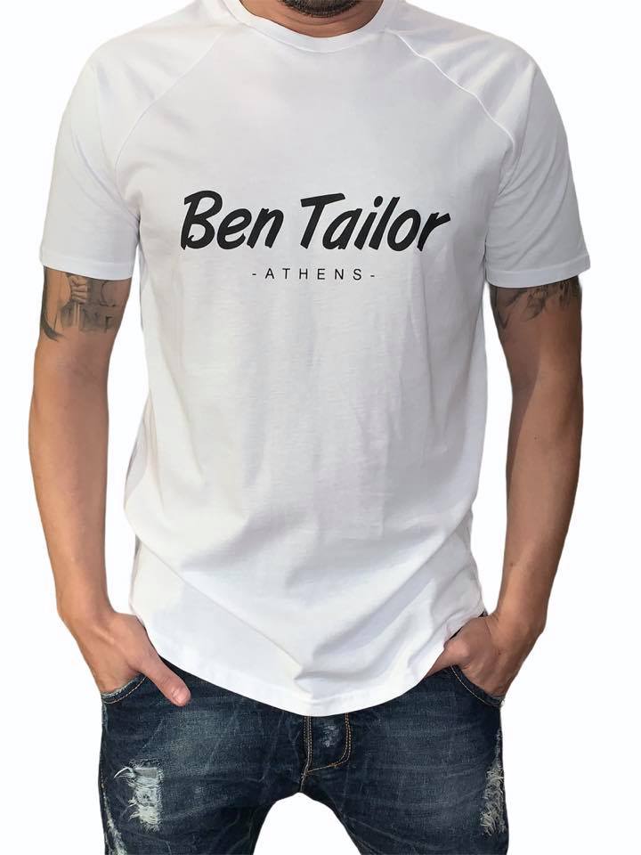Ben Tailor Μπλούζα λευκή κοντομάνικη 205055