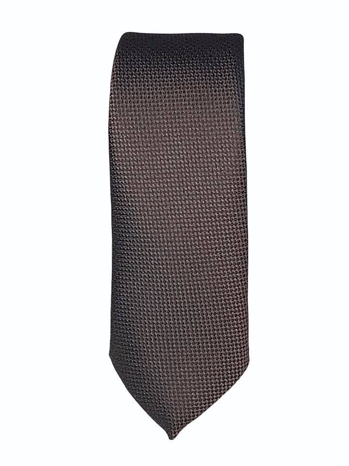 Γραβάτα χρώμα καφέ G-24