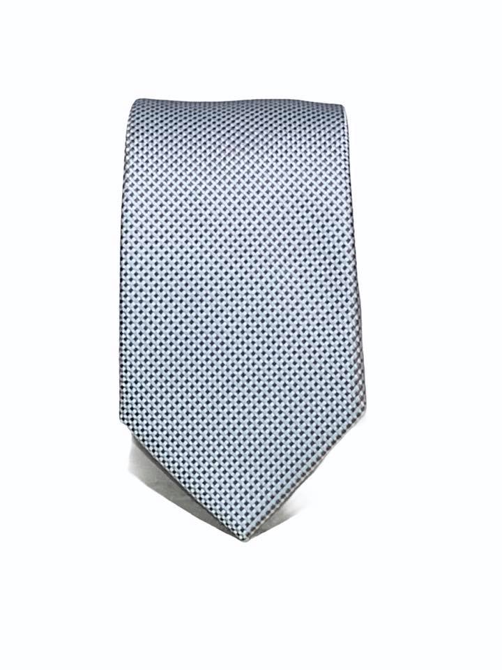 Γραβάτα χρώμα ασημί G-29