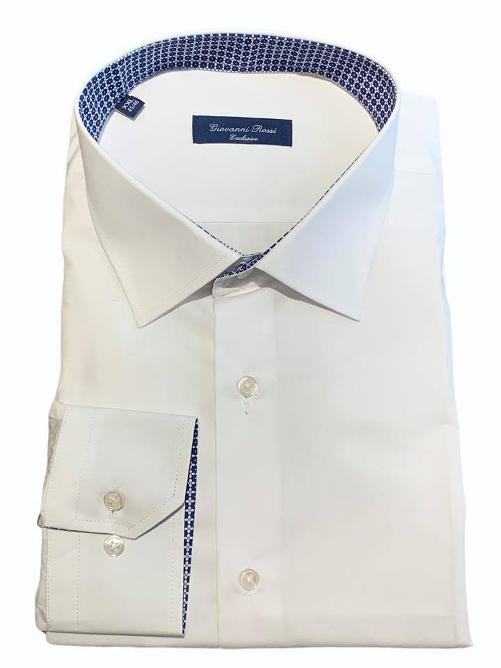 Giovanni Rossi πουκάμισσο λευκό 201602