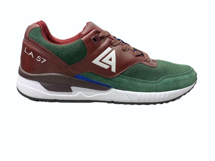 L.A 57 sneaker army green-wine red 2070288-2